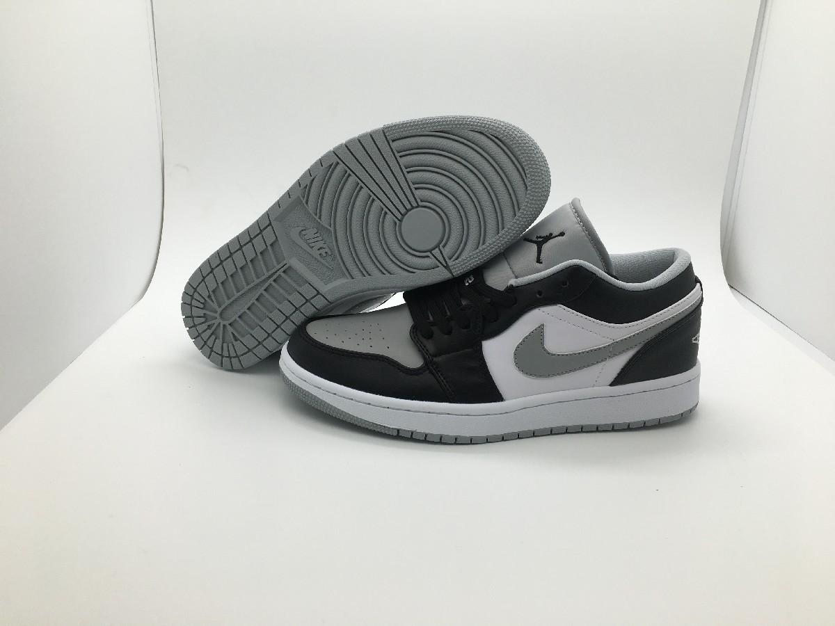 2020 Air Jordan 1 Low Black White Grey